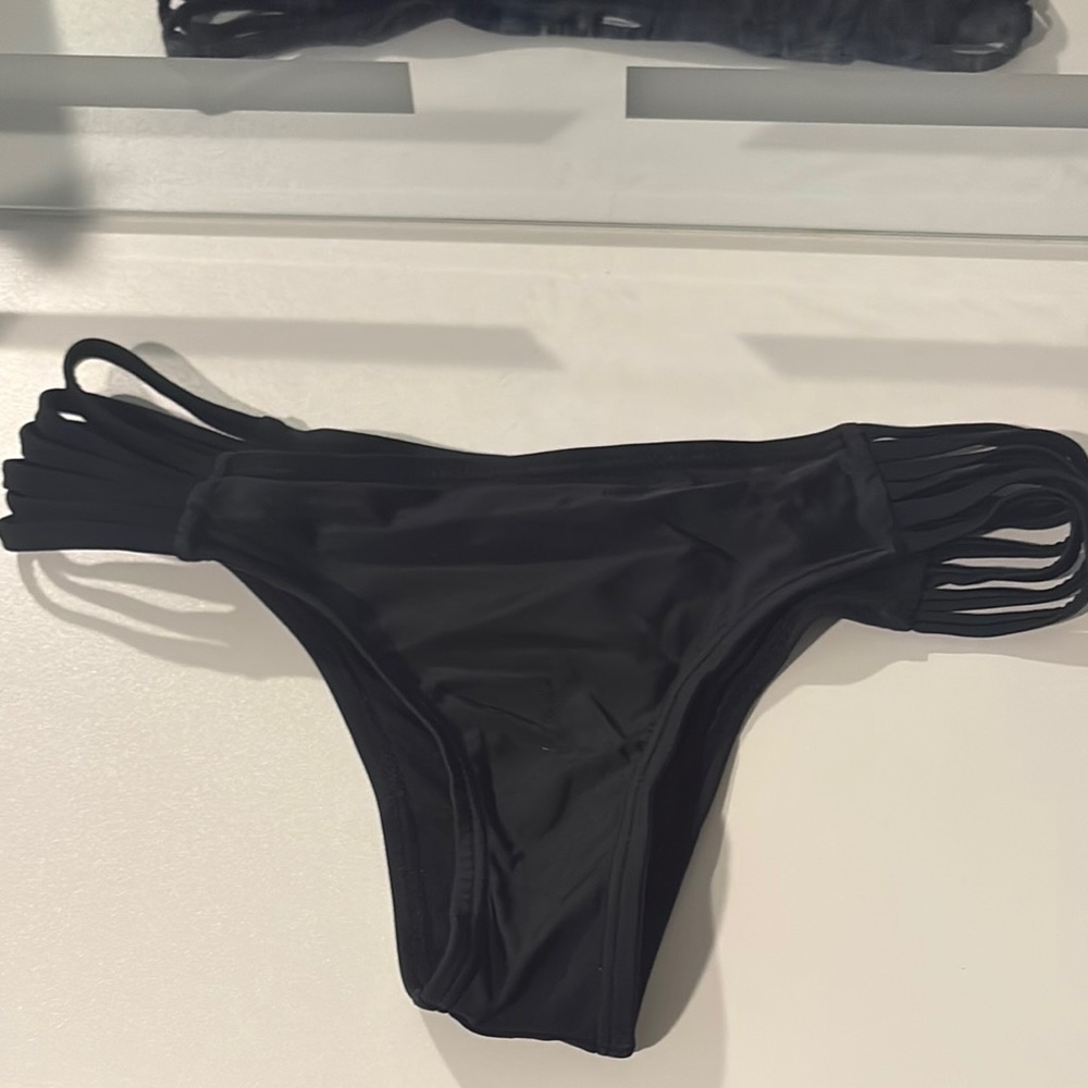 Black Women's Swim Bottom
